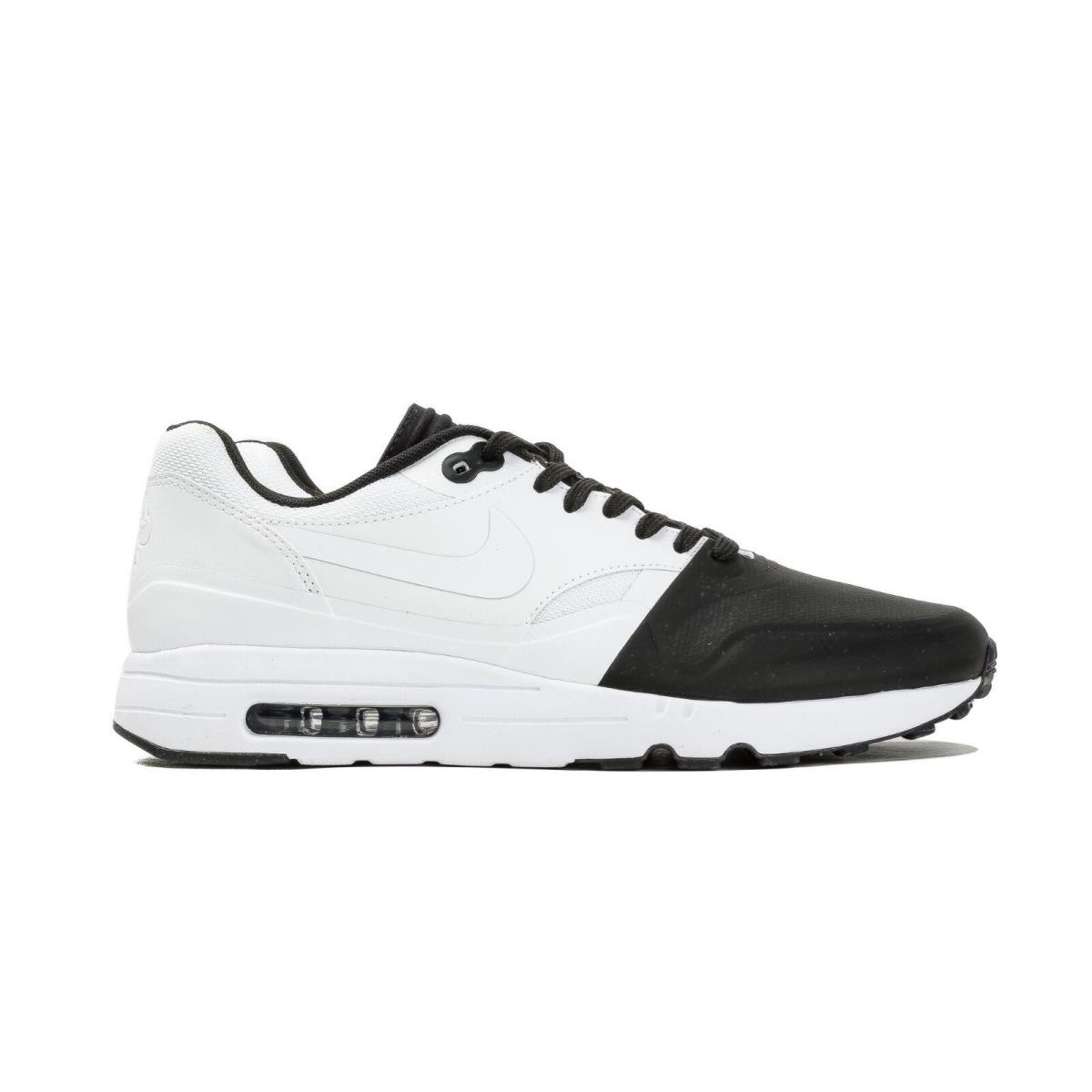 Men`s Nike Air Max 90 Ultra 2.0 SE Athletic Fashion Sneakers 875845 001 White - White/Black