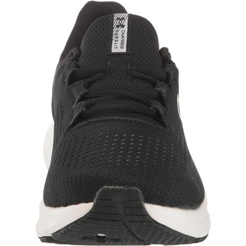 3026518 Under Armour Men`s Charged Pursuit 3 Big Logo Black/white Size 12