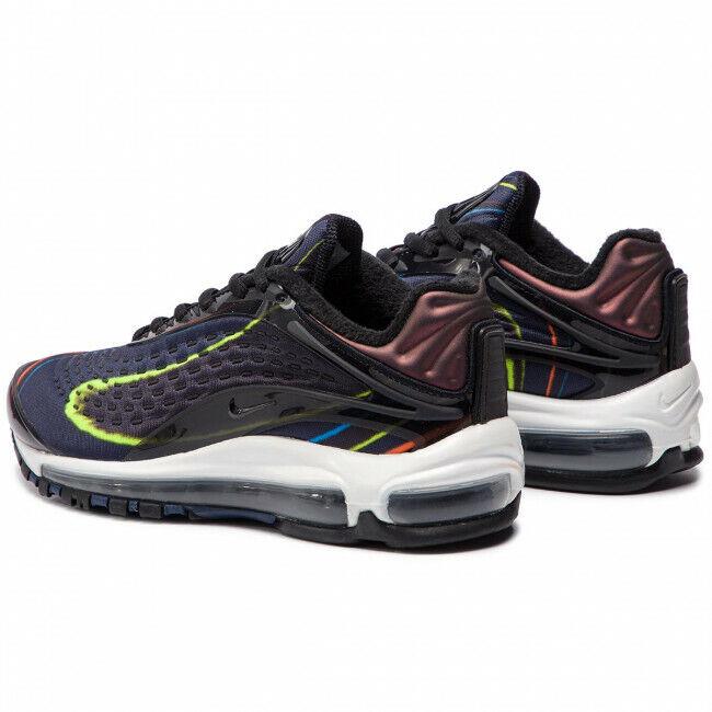 Women`s Nike Air Max Deluxe Athletic Fashion Sneakers AQ1272 001 - Black