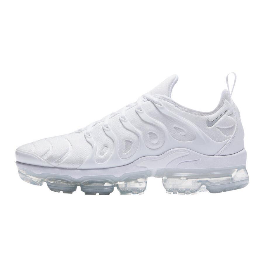 Men`s Nike Air Vapormax Plus White/white-pure Platinum 924453 100 - White/White-Pure Platinum