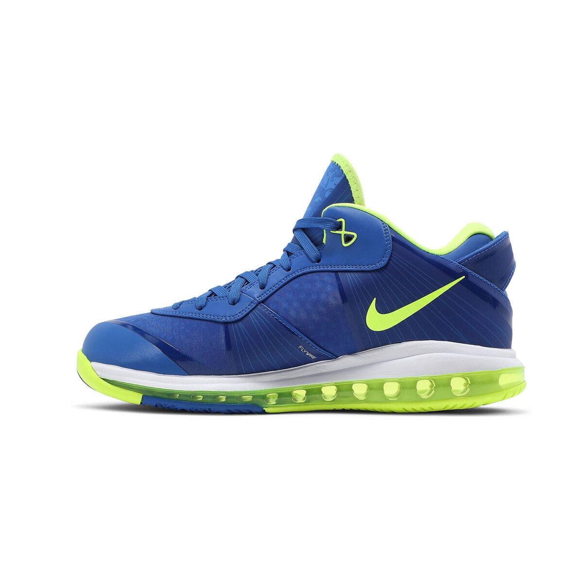 Nike Lebron 8 V2 Low Sprite 2021 DN1581-400 Blue/white/black SZ 7-15 - Blue/White/Black