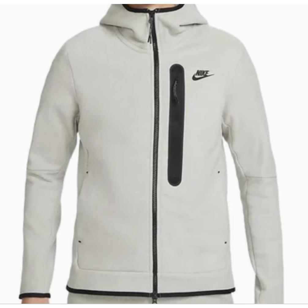 Nike Men`s Tech Fleece Full-zip Winterized Hoodie Cobblestone DQ4801-016 i