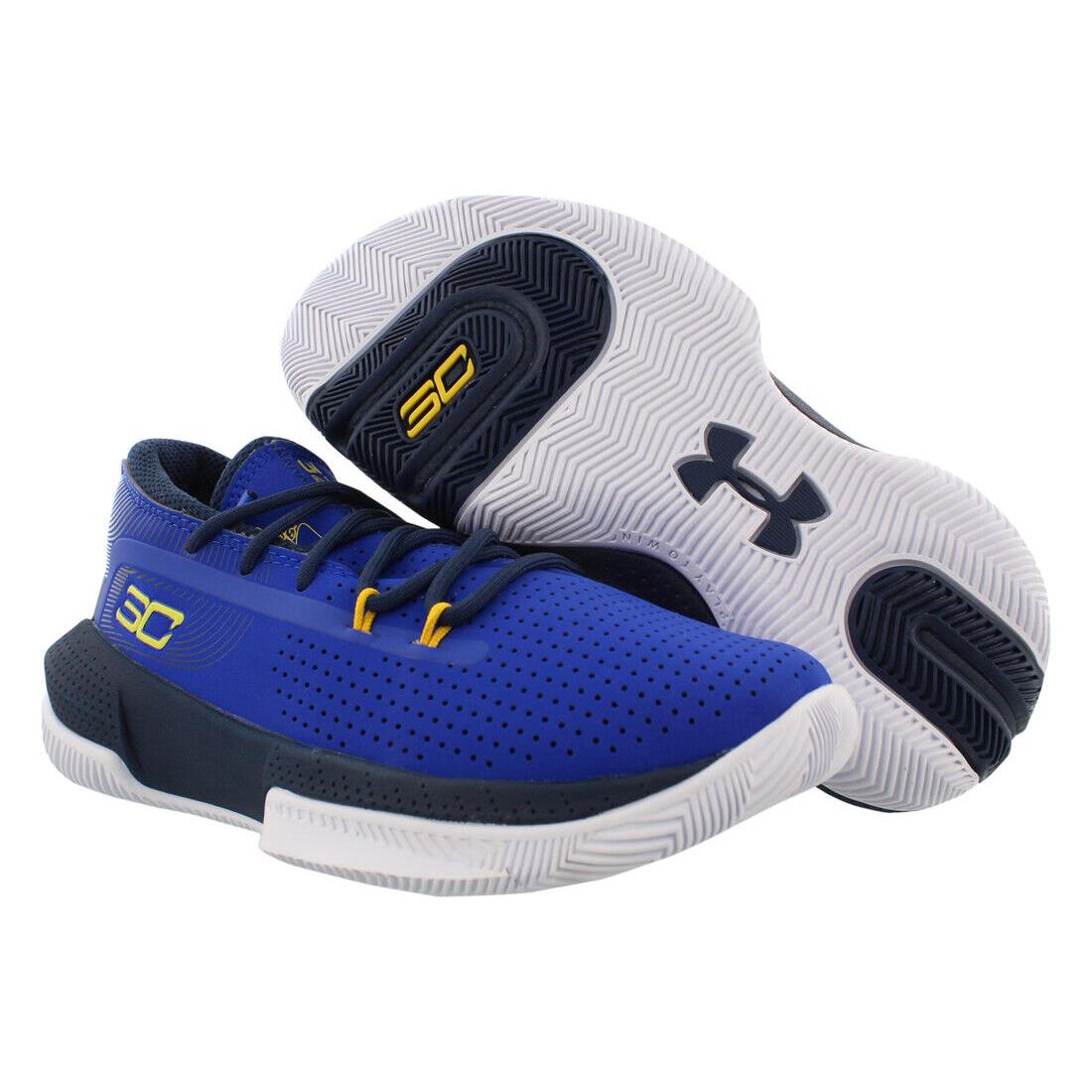 Under Armour Ps Sc 3Zero Iii Boys Shoes Size 11 Color: Blue/yellow/navy