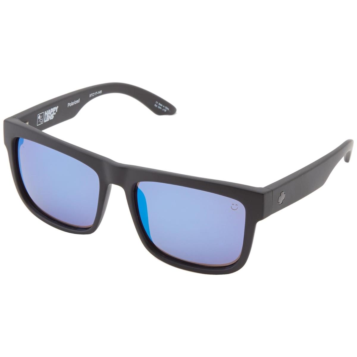 Unisex Sunglasses Spy Optic Discord Matte Black/Happy Bronze Polar w/ Blue Spectra