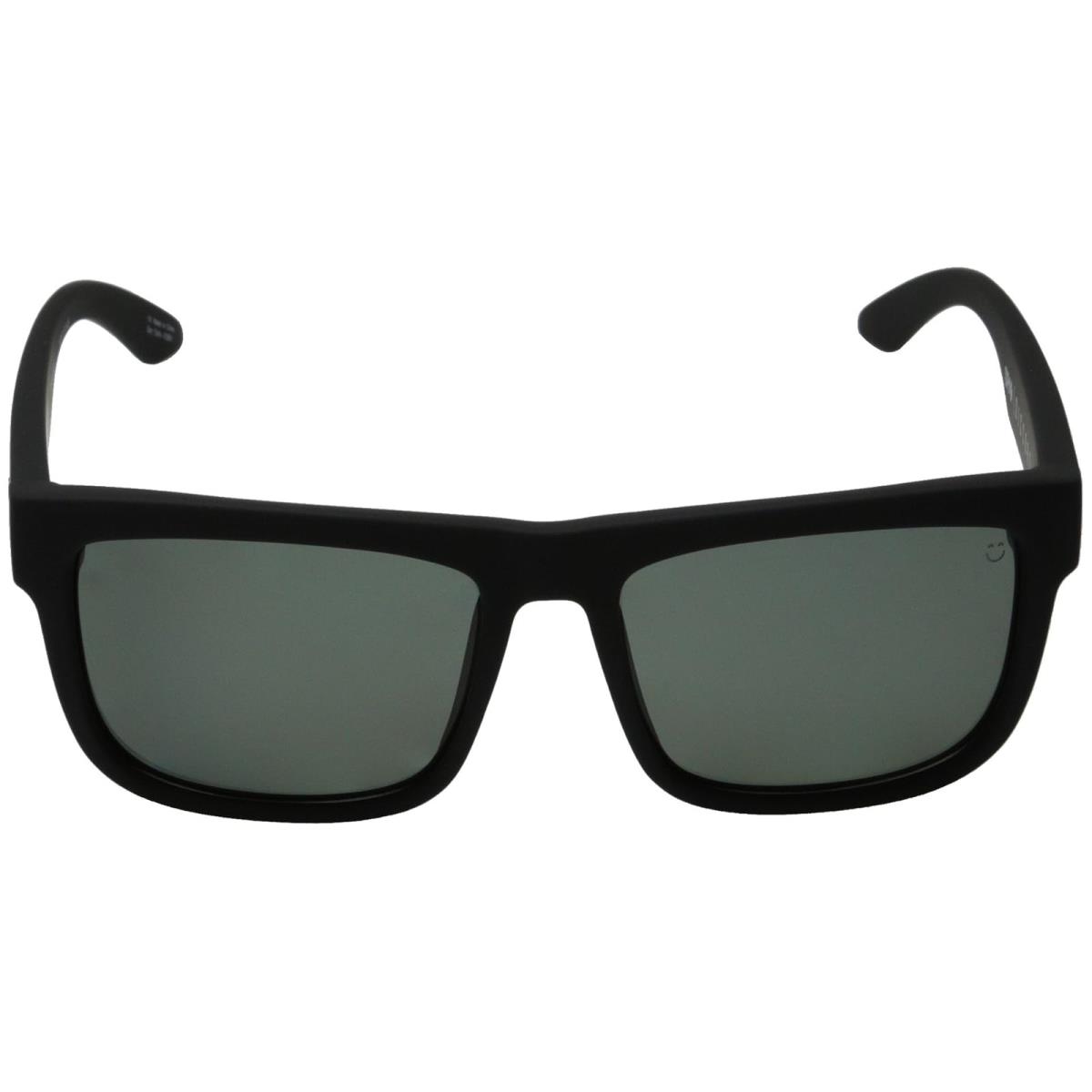 Unisex Sunglasses Spy Optic Discord Soft Matte Black/Happy Gray Green Polar