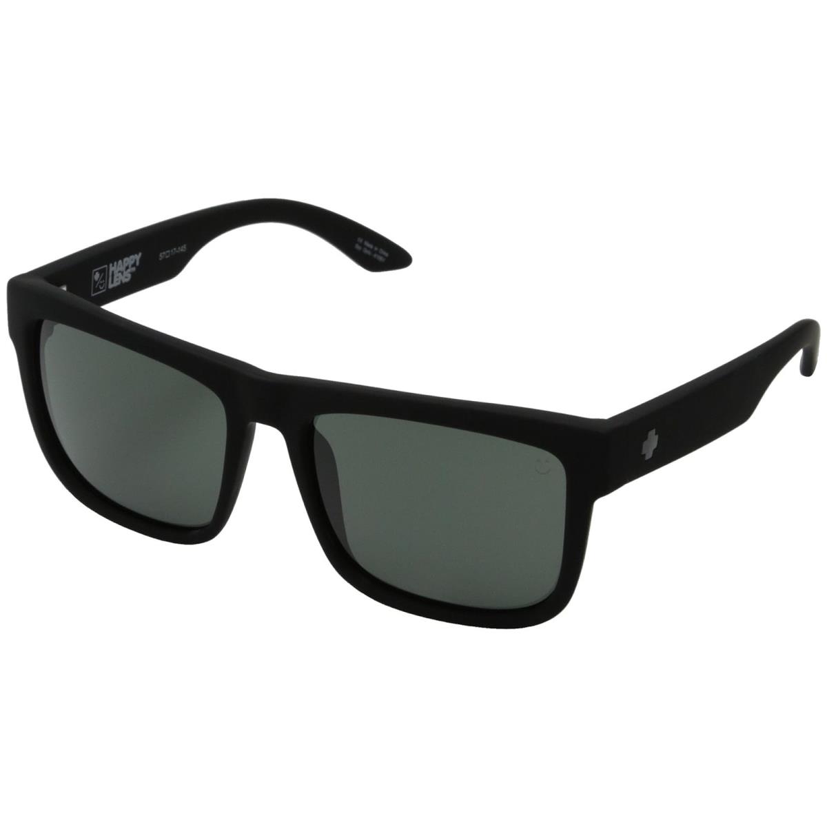 Unisex Sunglasses Spy Optic Discord Soft Matte Black/HD Plus Gray Green