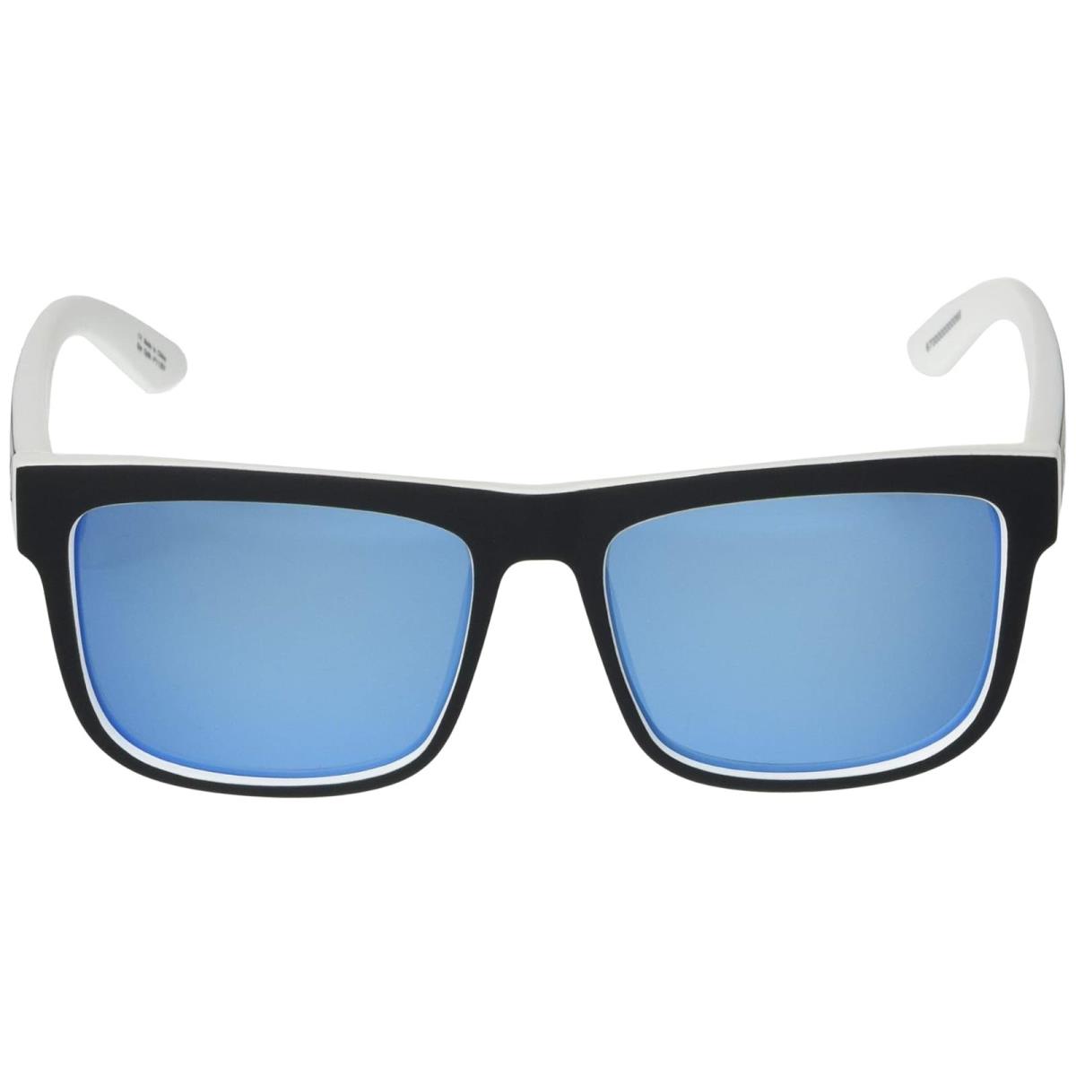 Unisex Sunglasses Spy Optic Discord Whitewall/HD Plus Gray Green Polar/Light Blue Spectra Mirror