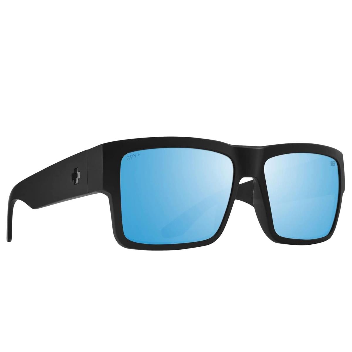 Unisex Sunglasses Spy Optic Cyrus Matte Black/Happy Boost Bronze Polar Ice Blue Spectra Mirror