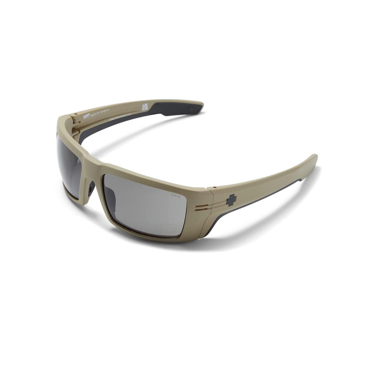 Unisex Sunglasses Spy Optic Rebar Ansi Matte Sand/Happy Gray