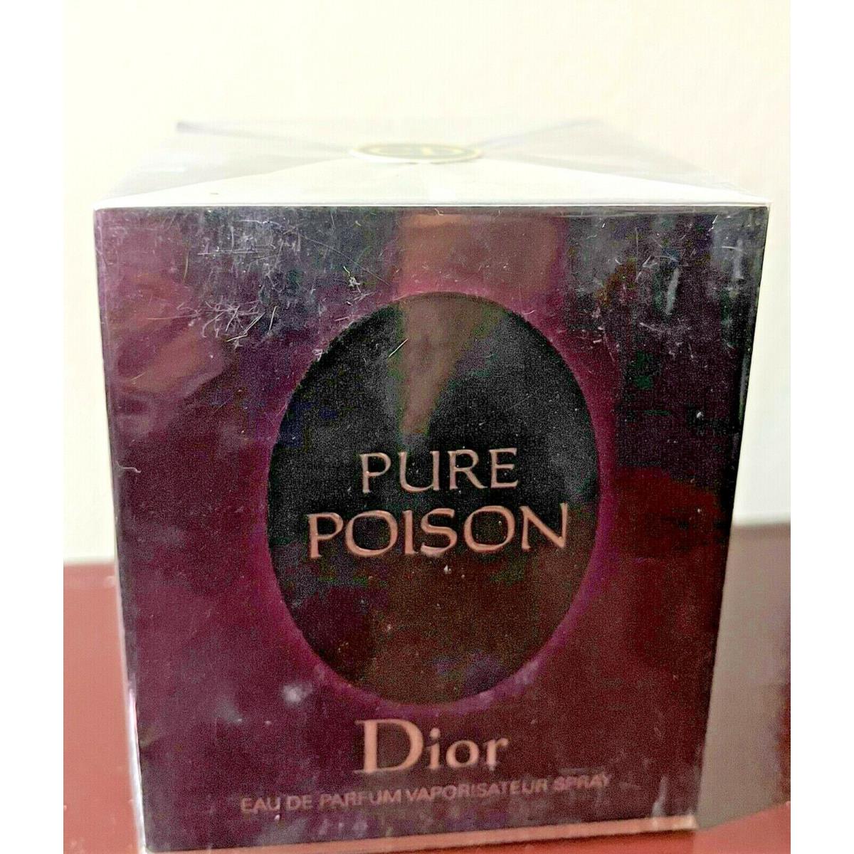 Vintage 2009 - Pure Poison by Christian Dior 3.3 /3.4 oz Edp Spray Women