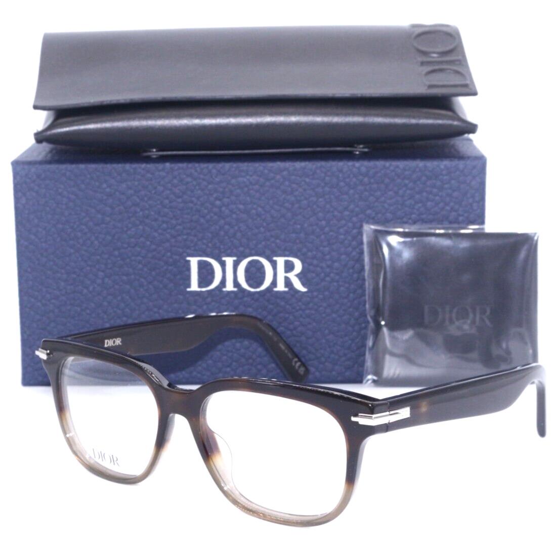 Christian Dior Diorblacksuit O S1 11 Havana Fade Eyeglasses 54-16