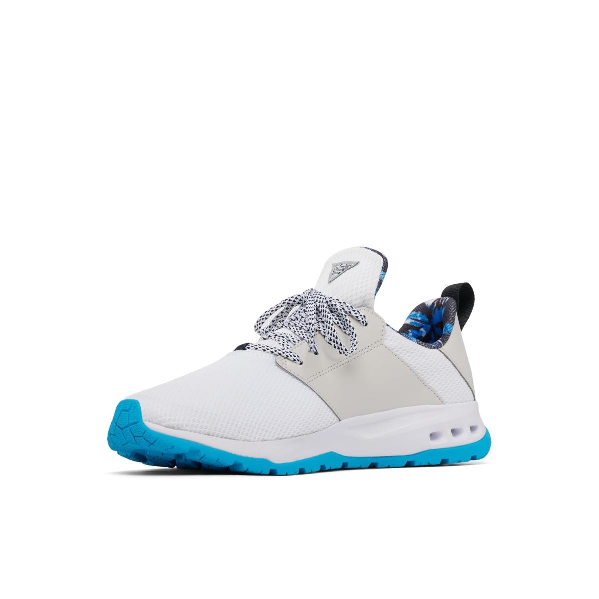 Man`s Sneakers Athletic Shoes Columbia Tamiami Pfg White/Ocean Blue