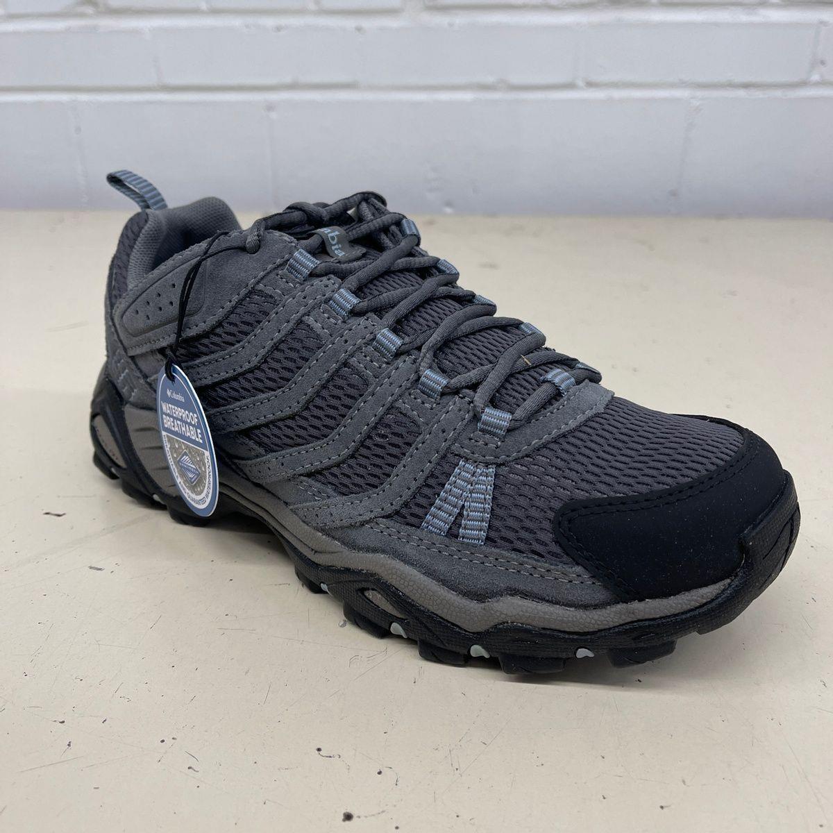 Columbia Armitage Lane WP Hiking Shoes Women`s Size 8.5 Coal Mirage