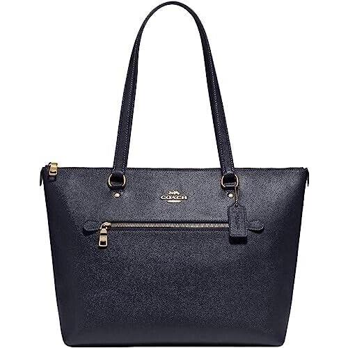 Coach Women`s Gallery Leather Tote Midnight