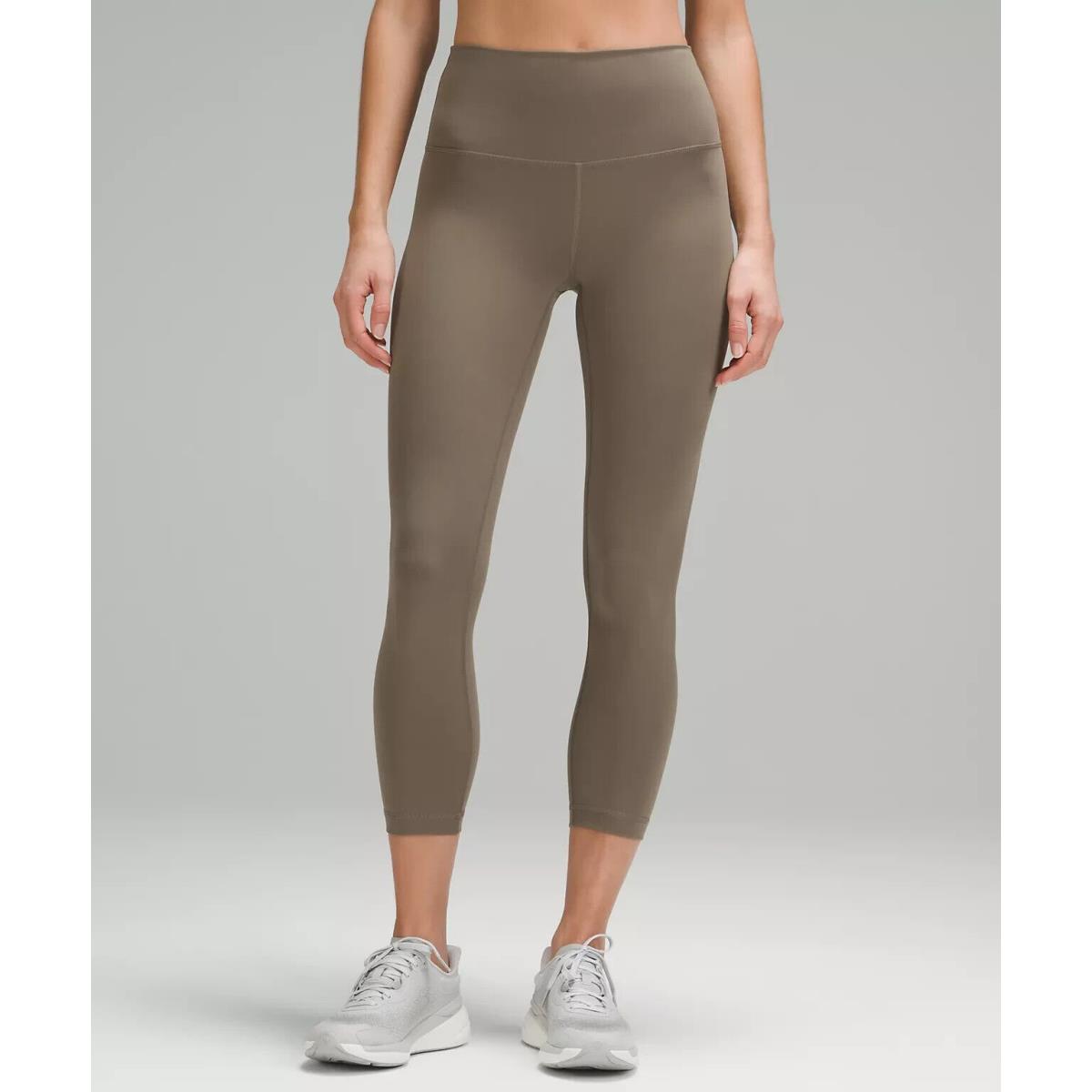 Lululemon Wunder Train High-rise Crop 23 Nomad Size 4. LW6BNFS