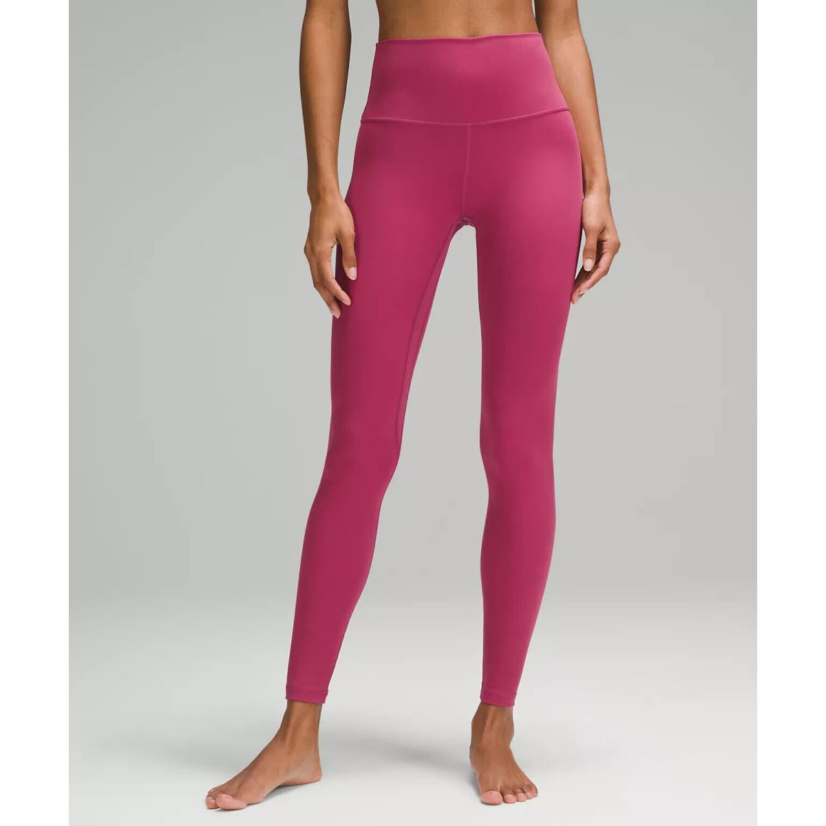 Lululemon Align High-rise Pant 28 Washed Mauve Size 0. LW5DITS