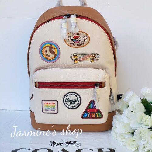 Coach West Backpack with Patches cj512 Retail