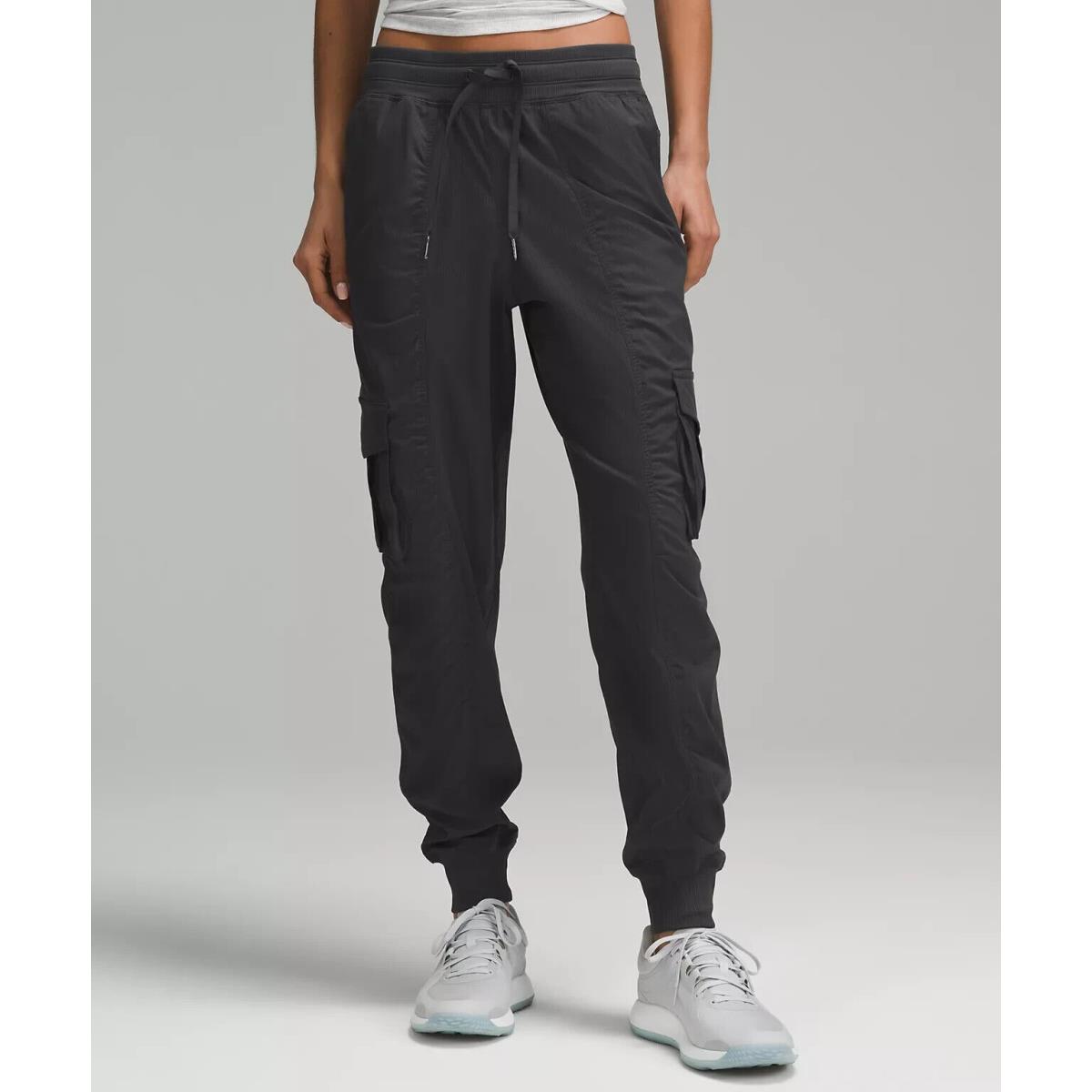 Lululemon Dance Studio Relaxed-fit Mid-rise Cargo Jogger Graphite Grey Size M