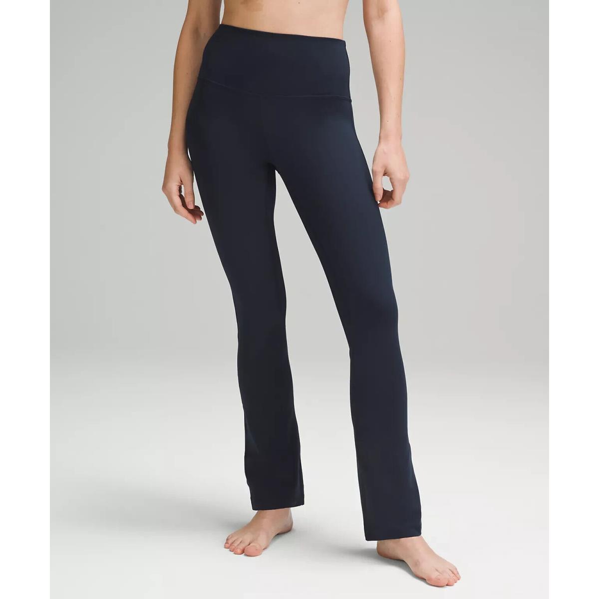 Lululemon Align High-rise Mini-flared Pant Extra Short True Navy Size 0 LW5FCHS