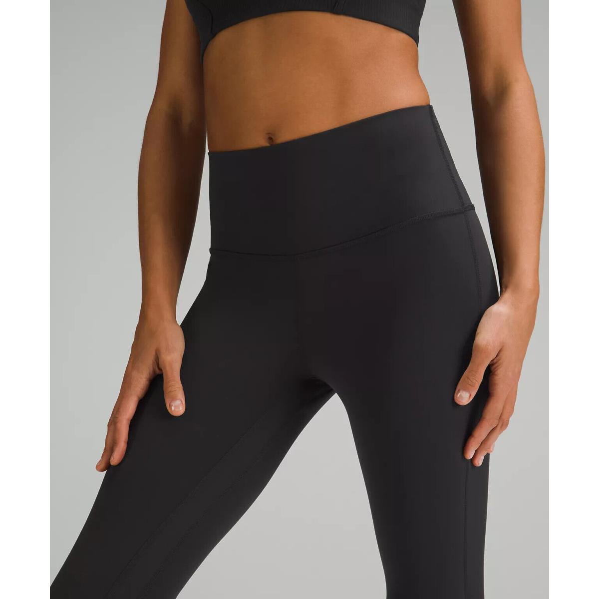 Lululemon Align High-rise Mini-flared Pant Extra Short Black Size 4