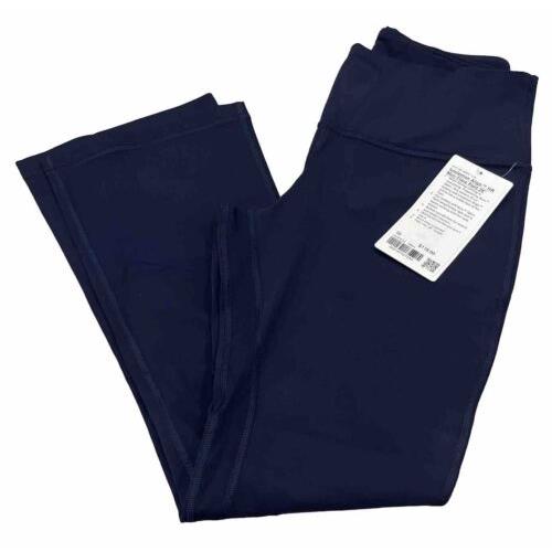 Lululemon Align Mini Flare Pant 28 Size 10 True Navy LW5FCHS