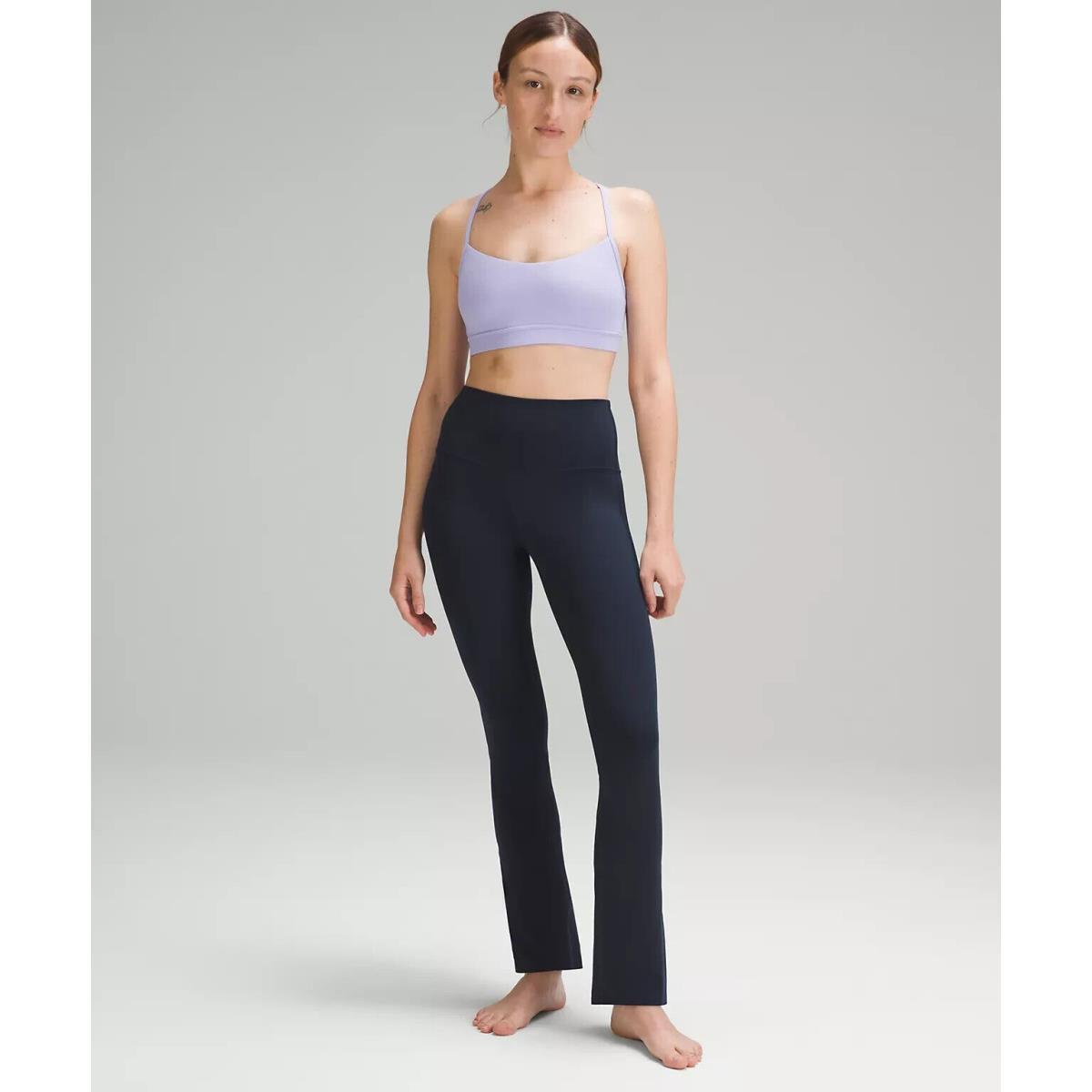 Lululemon Align High-rise Mini-flare Pant Extra Short True Navy Size 12 LW5FCHS