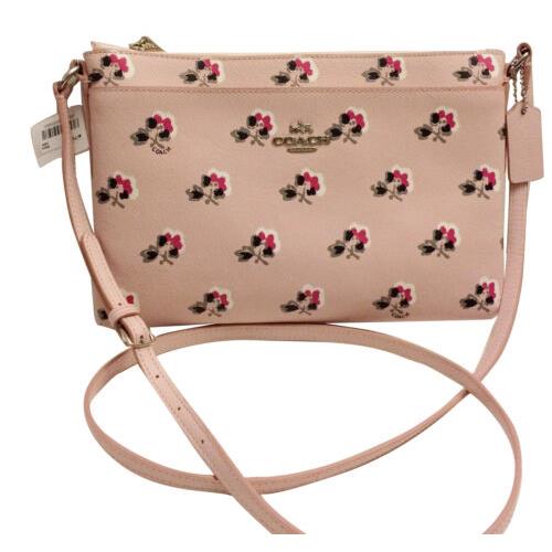 Coach 53358 Journal Crossbody In Floral Printed Leather Multi