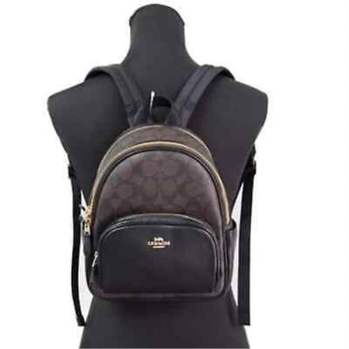 Coach Women`s Mini Court Backpack Im/brown/black
