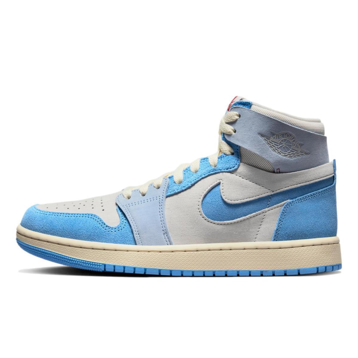 Nike Women`s Air Jordan 1 Zoom Cmft `university Blue` DV1305-004 Sz 6.5 - Blue