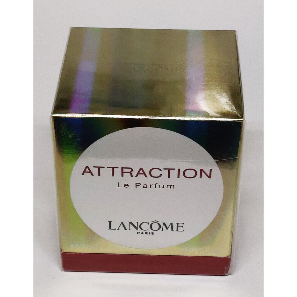 Attraction LE Parfum BY Lancome Parfum Natural Spray 0.67 OZ/20 ML Women Box