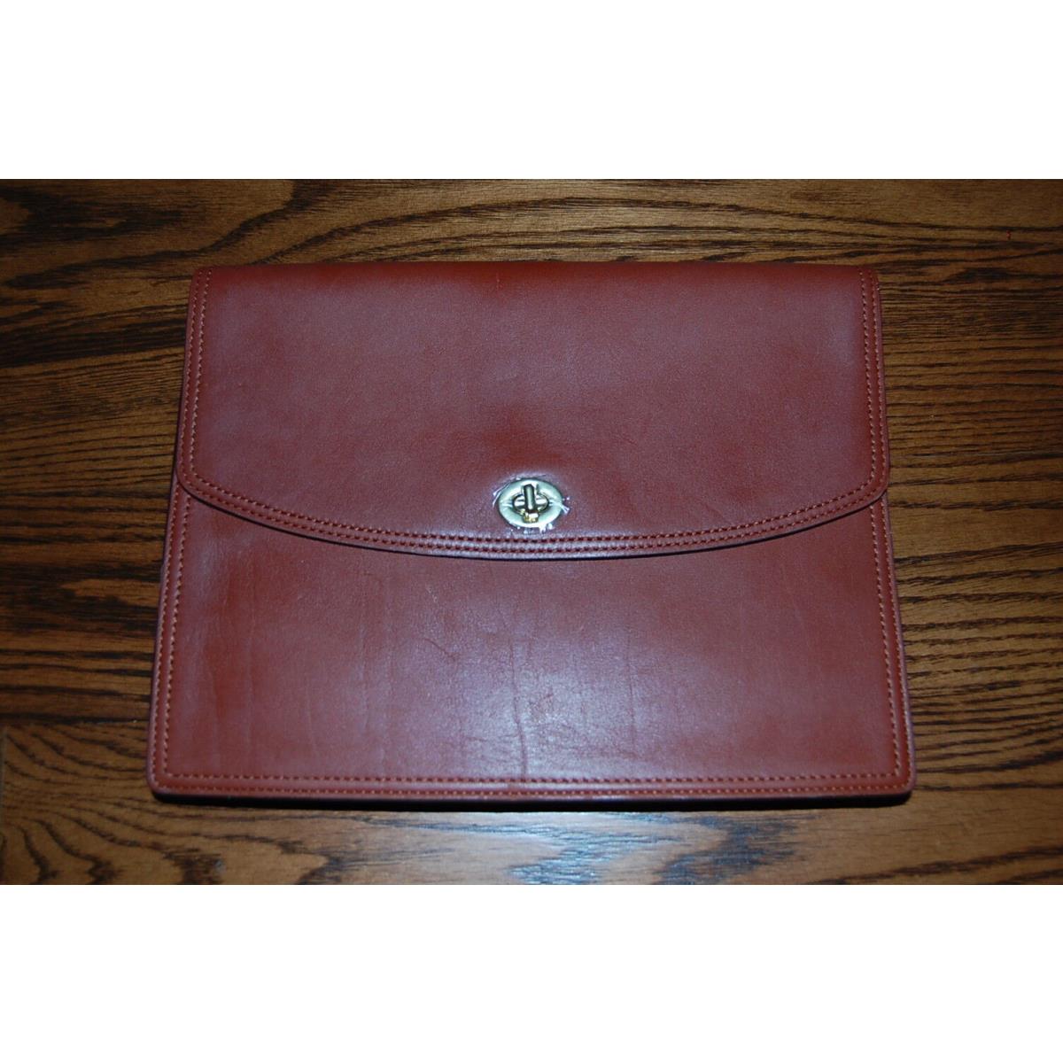 Coach Clutch Ipad Case Legacy Leather 61987 Universal Cognac Cover