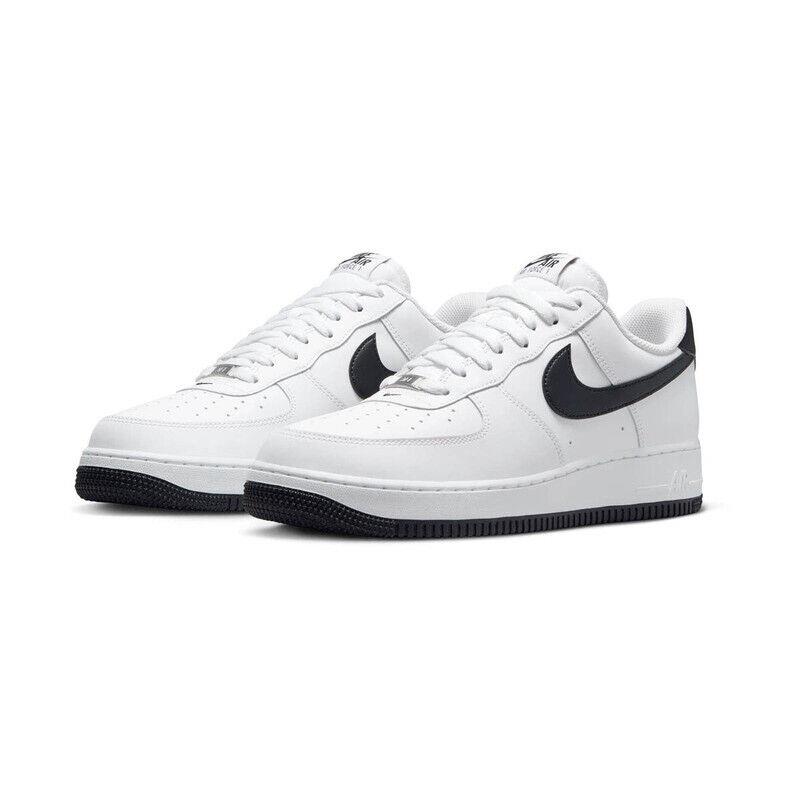 Mens Nike Air Force 1 07_WHITE/BLACK-WHITE FQ4296-101-SIZE 11 - WHITE/BLACK-WHITE