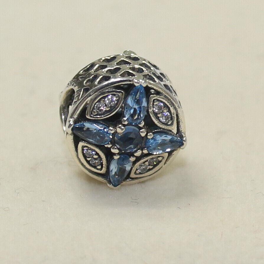 Pandora Charm Patterns OF Frost 791995NMBMX W Suede Pouch