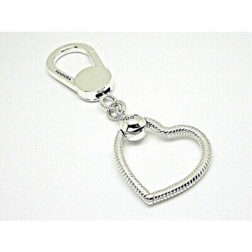 Pandora 392238C00 Pandora Moments Small Heart Bag Charm Holder