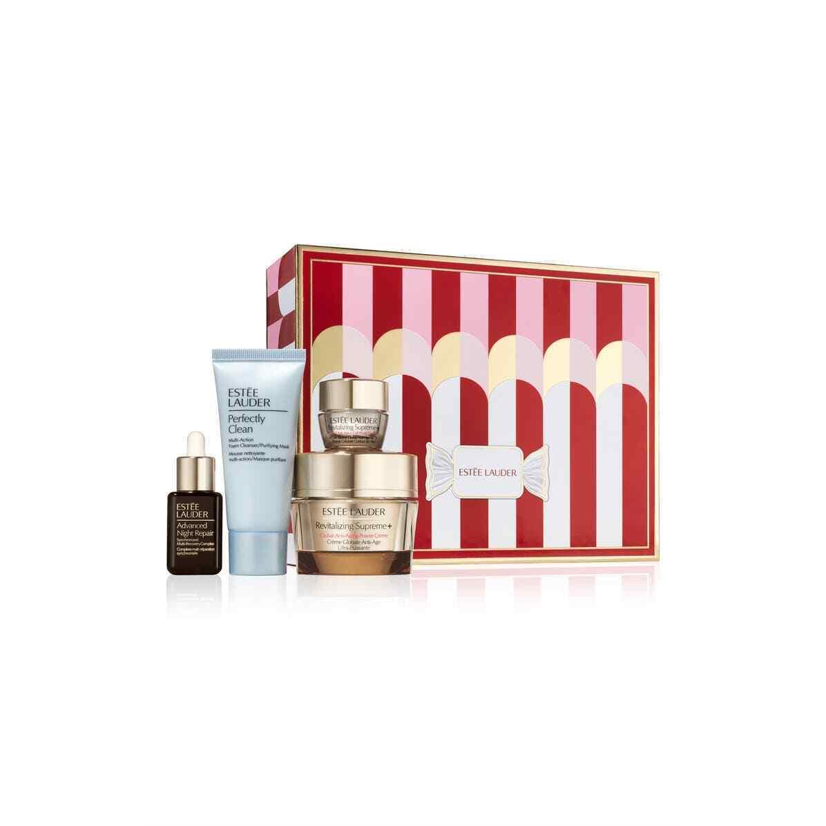 Est E Lauder 4-Pc. Firm + Glow Skin Care Set: Cream Anr Serum Eye Balm Clean