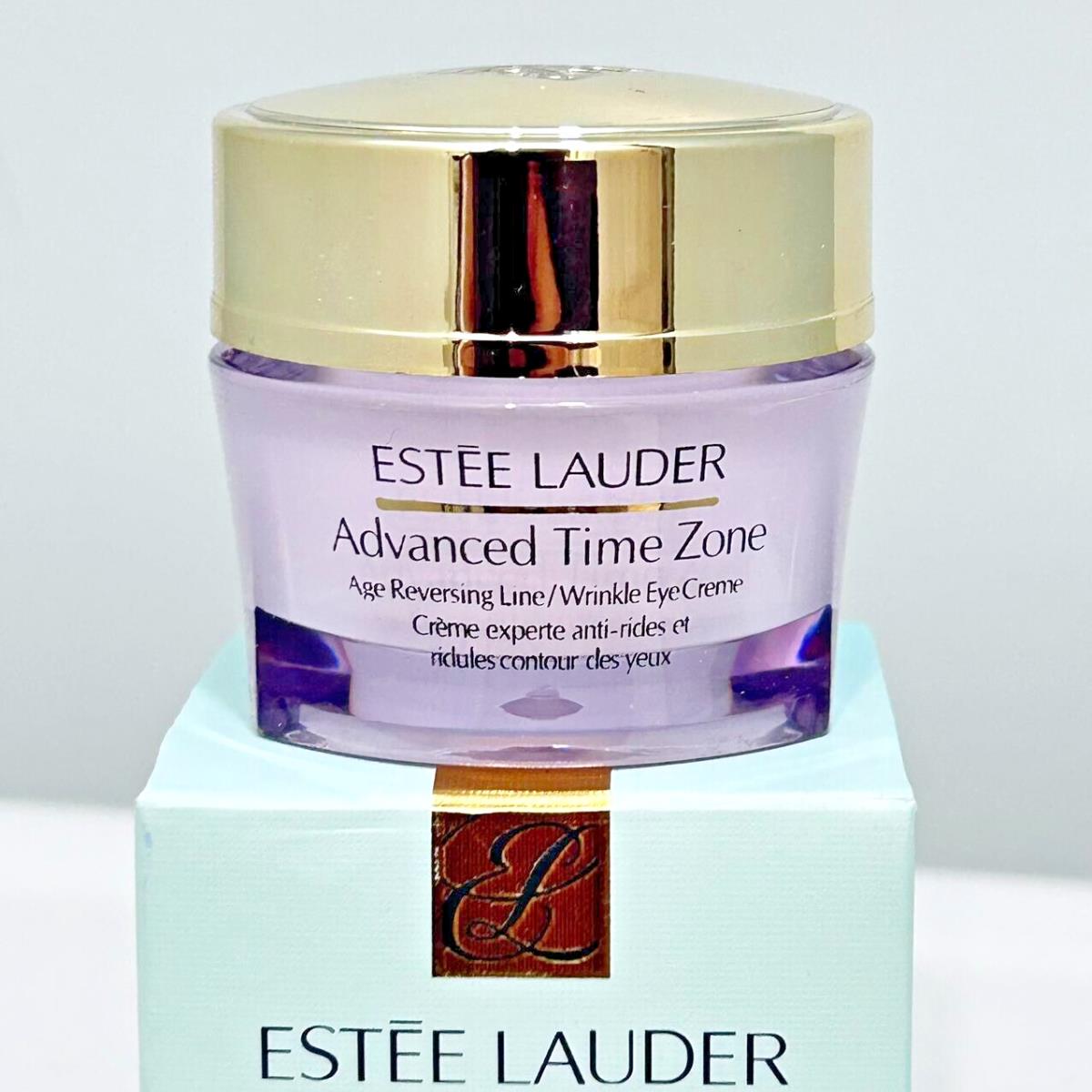Est e Lauder Advanced Time Zone Anti Wrinkle Eye Cream Full Size 0.5oz/15 ml