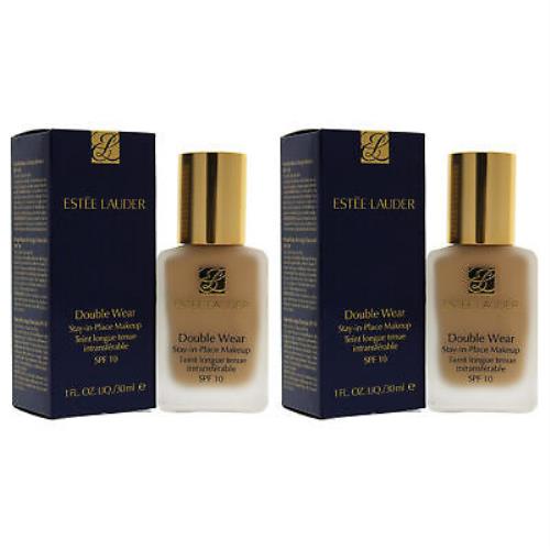 Estee Lauder Double Wear Stay-in-place Makeup Spf 10 - 2N2 Buff - 1 oz Foundation - Pack of 2