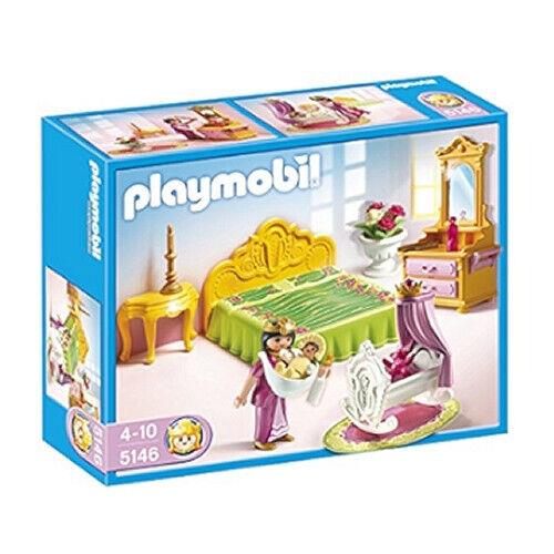Playmobil 5146 Royal Bed Chamber Master Bedroom Magical Castle Fairy Dollhouse