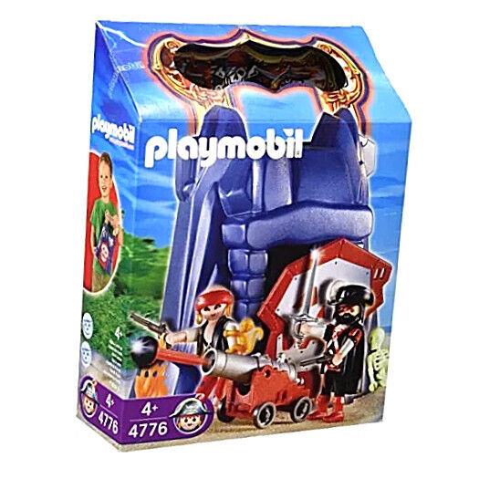 Playmobil 4776 Take Along Pirate Dungeon Cannon Figures Cave