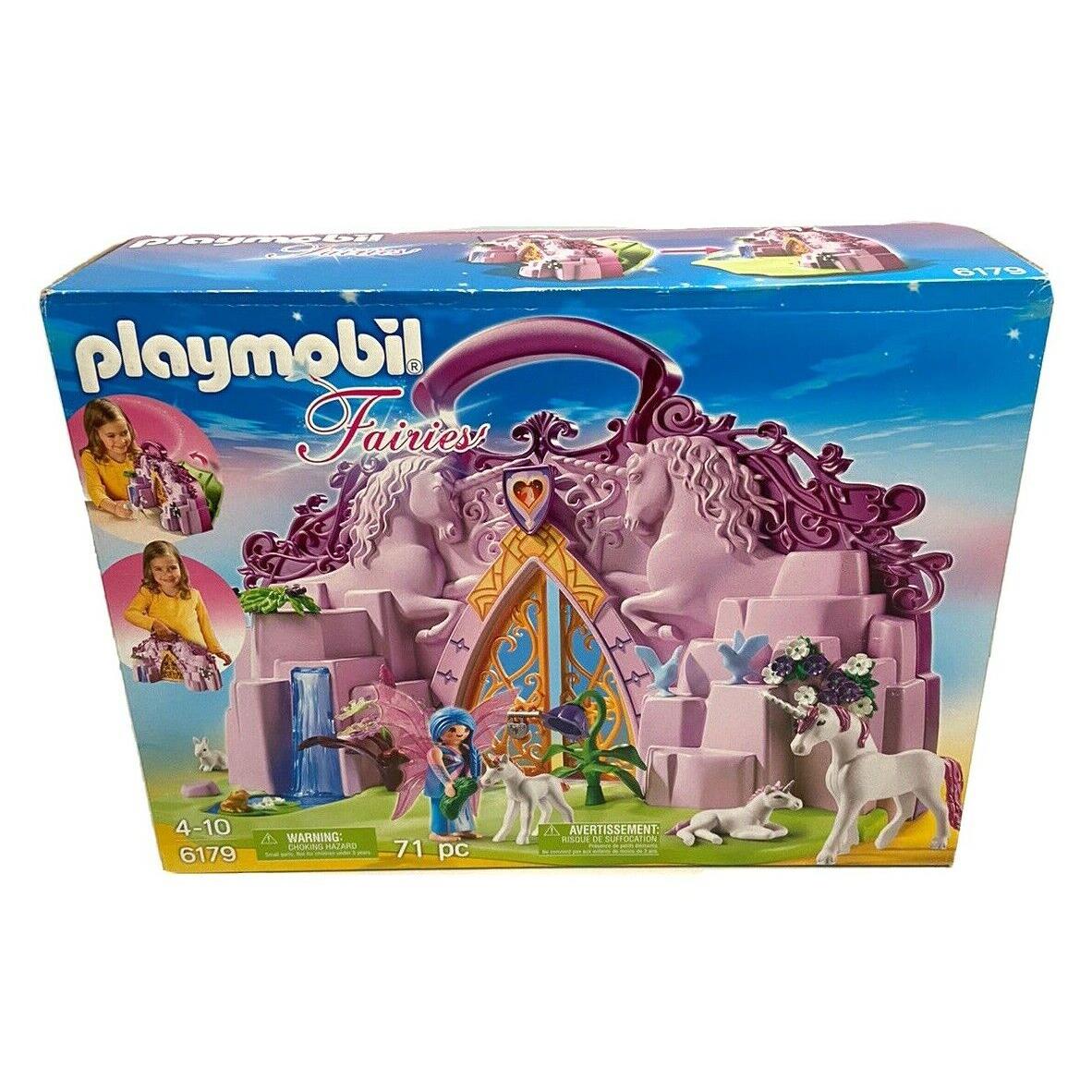 Playmobil Fairies Unicorns 6179 Fantasy Take Along Fairy Unicorn Garden Retired