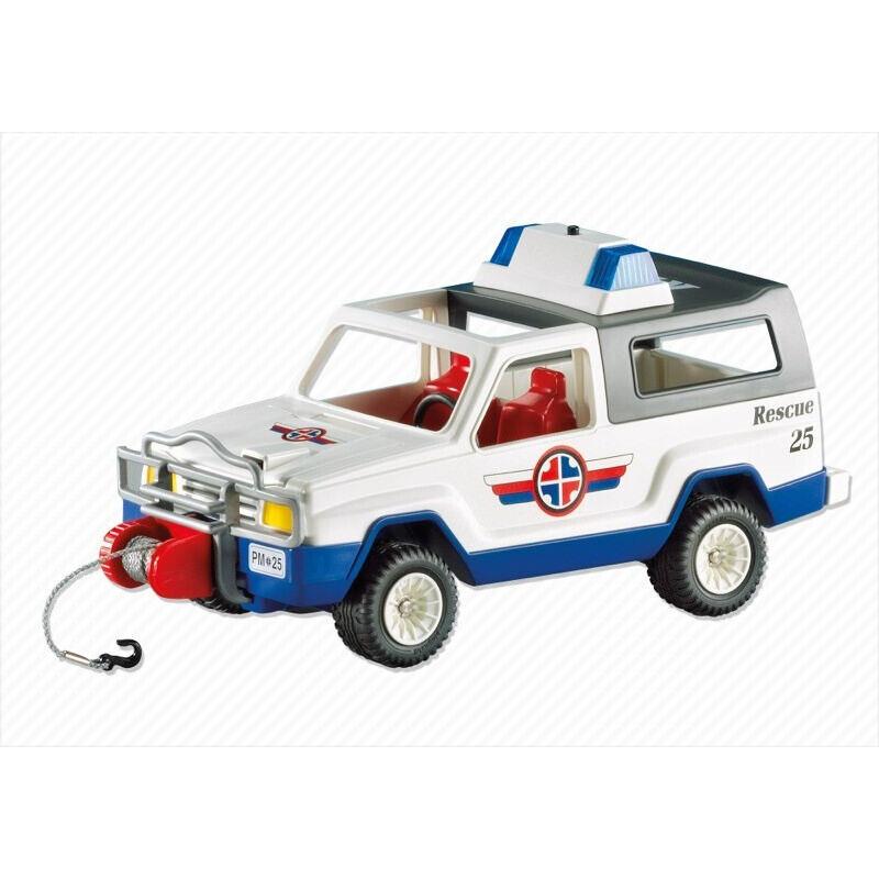 Playmobil 7949 Rescue Pick-up Truck Flashing Lights Emergency Vehicle Add-on
