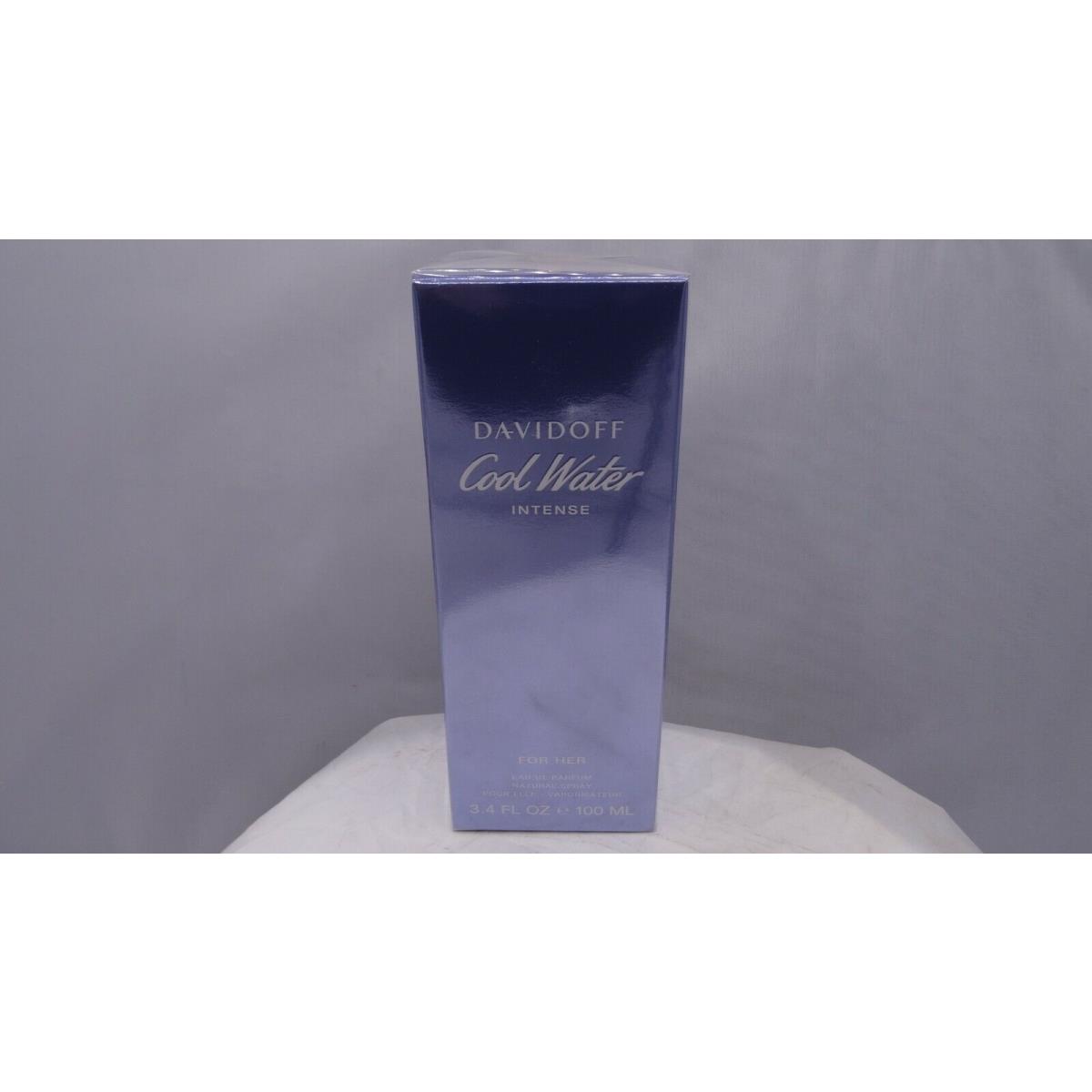 Cool Water Intense by Davidoff Eau De Parfum Spray 3.3/ 3.4 oz For Women
