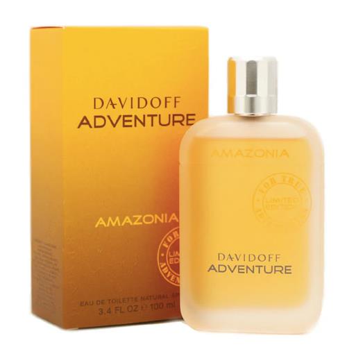 Davidoff Adventure Amazonia Men Cologne 3.4oz-100ml Edt Spray Discontiued BK16