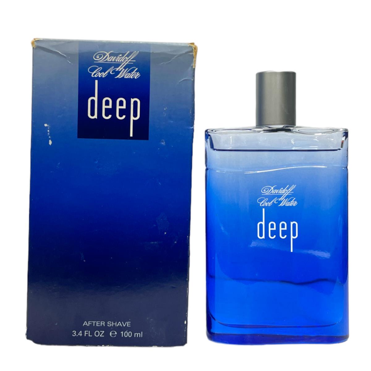 Davidoff Cool Water Deep After Shave 3.4oz / 100mL Rare Find See Pics