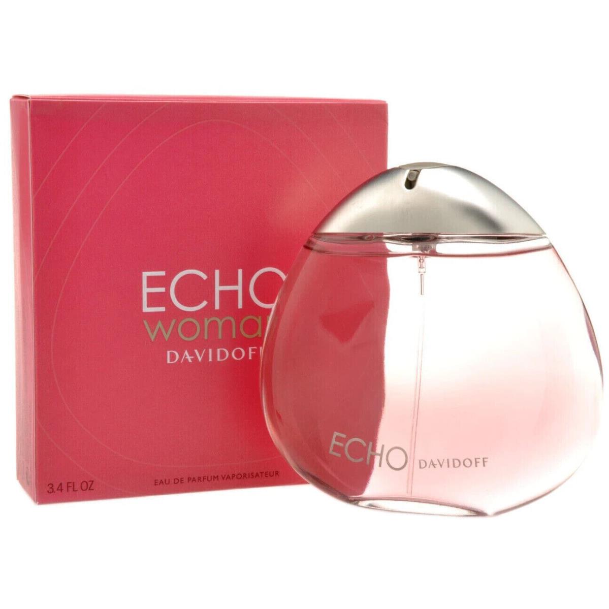 Echo By Davidoff Eau De Parfum Spray For Women 3.4OZ 100ML Hard TO Find