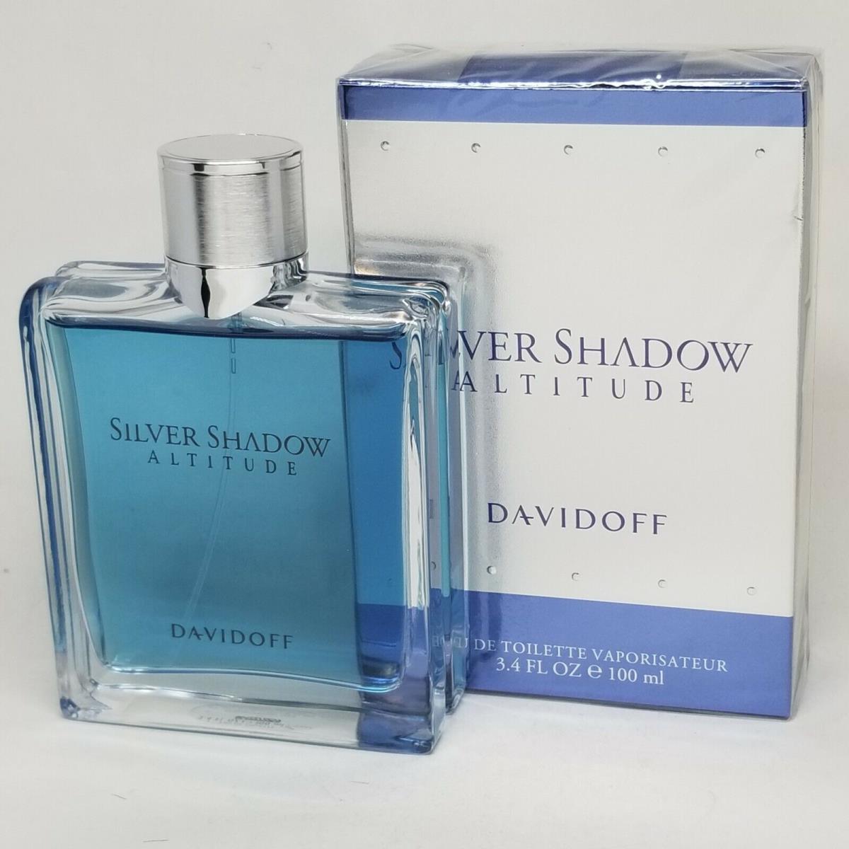 Silver Shadow Altitude Davidoff 3.4oz/100ml Edt Spray Men Discontinue