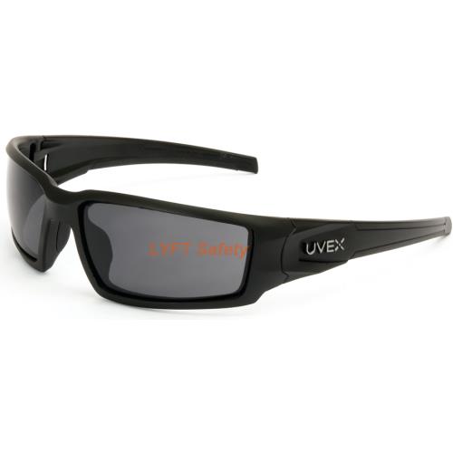 Uvex Honeywell Matte Black Gray Safety Glasses Anti-fog 3-Pair