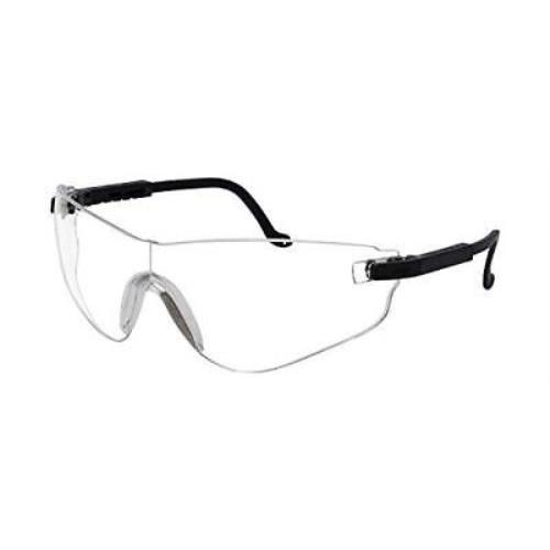 10 Pack Lot Uvex Falcon Safety Glasses Black Frame Mirror Ultra Hard Coat Lens