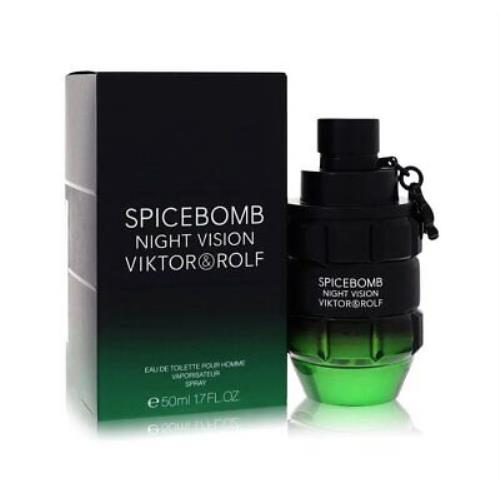 Victor Rolf Spicebomb Night Vision 1.7 oz Edt Spray Mens Cologne 50 ml