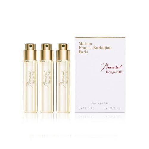 Maison Francis Kurkdjian Baccarat Rouge 540 3 Pcs Set: 3 X 0.37 oz Eau De Parfum